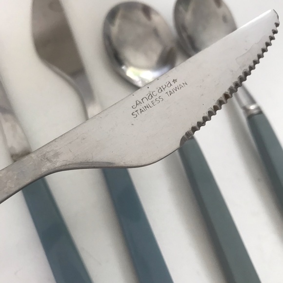 Vintage Blue Flatware - Picture 3 of 3